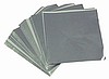 SILVER - 6 X 6 Candy Wrapper FOIL Sheets (Qty 125)
